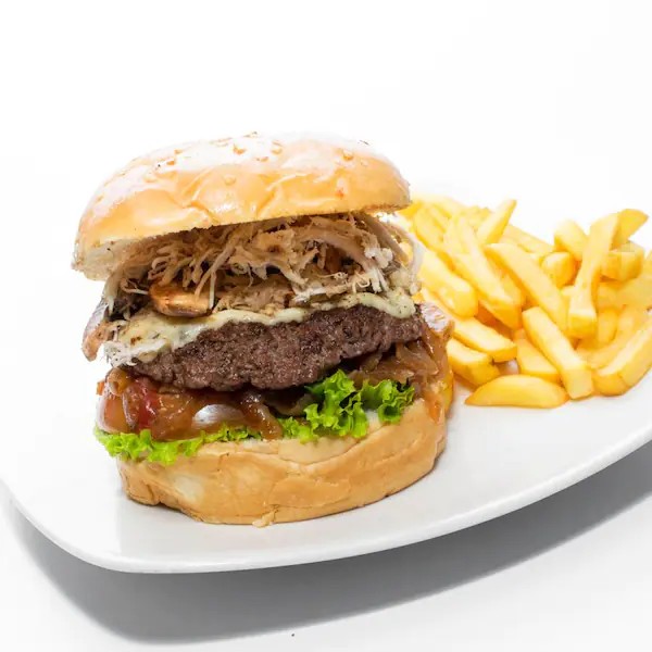 HAMBURGUESA PORKI